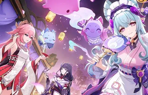 Genshin Impact android oyun ekranı