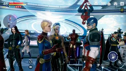 Marvel Future Revolution aksiyon sahnesi